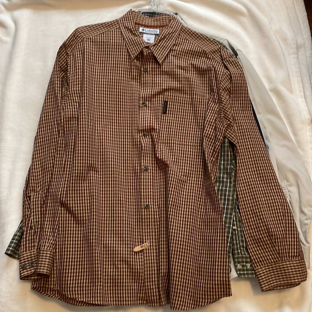 Mens Columbia Dress Shirt BUNDLE